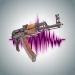 sounds of gun shots android application logo